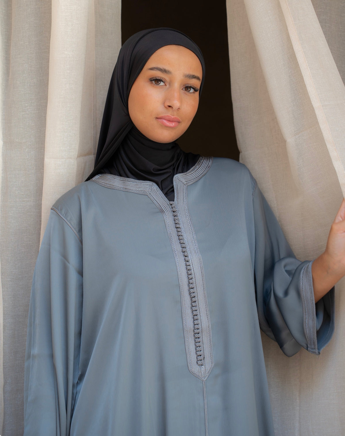 Amaya Abaya – Dusty Blue
