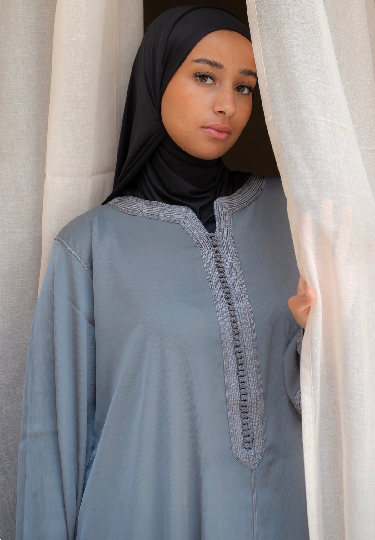 Amaya Abaya – Dusty Blue