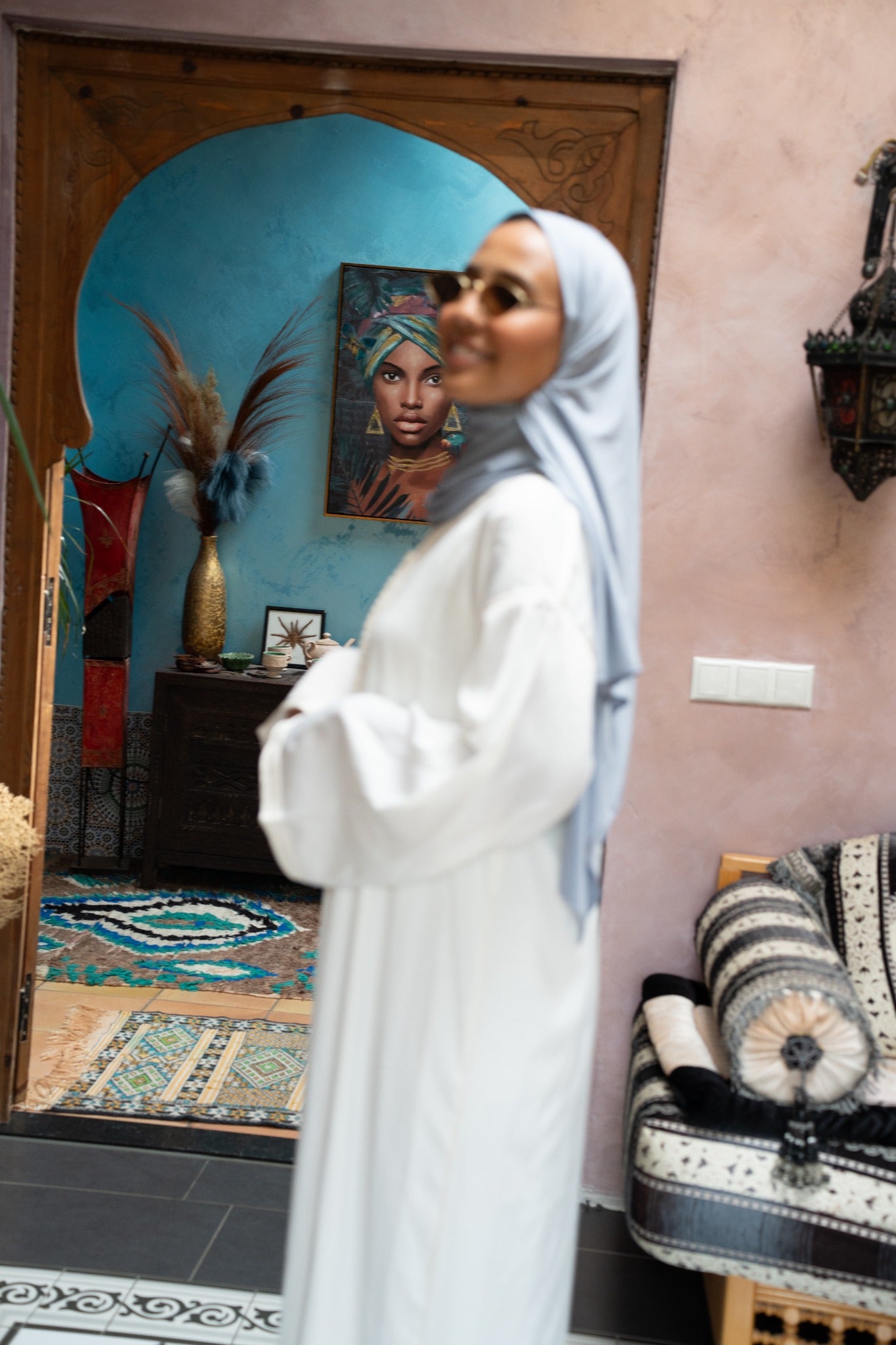 Signature Abaya — Ivory