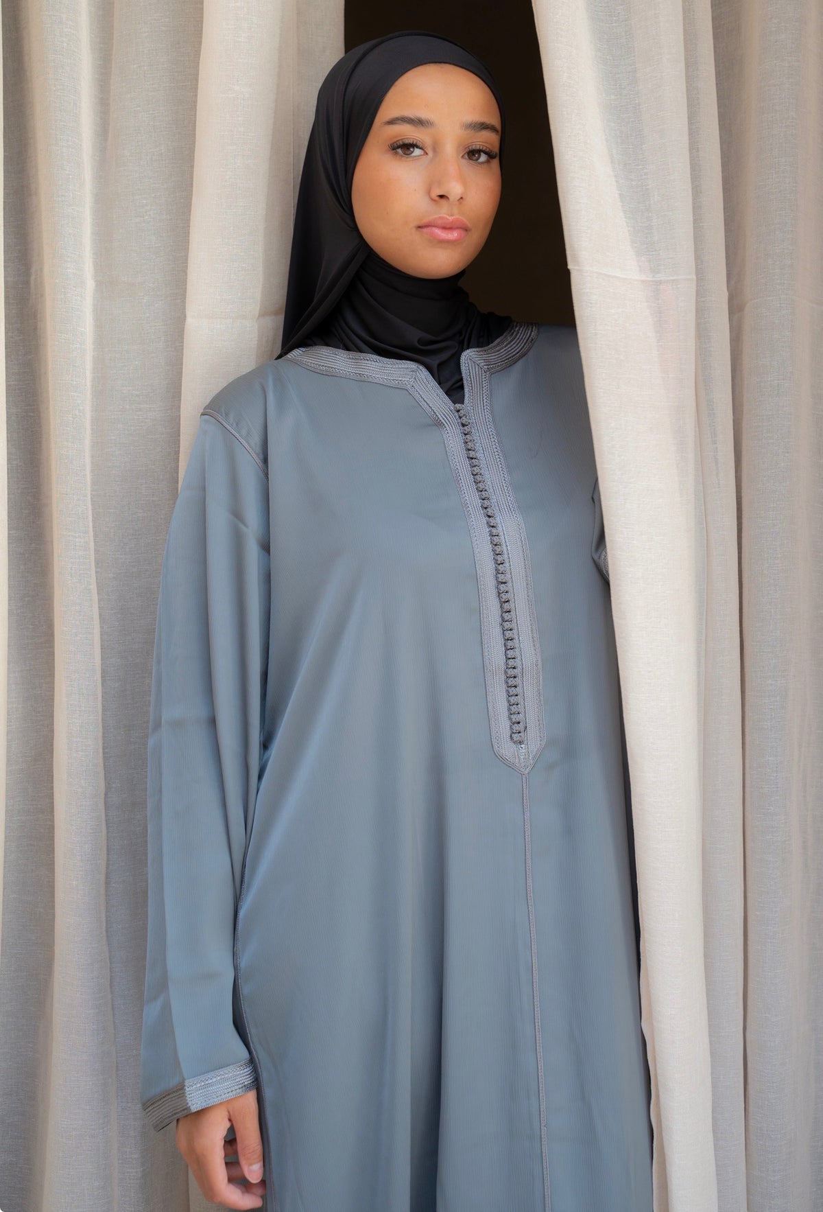 Amaya Abaya – Dusty Blue