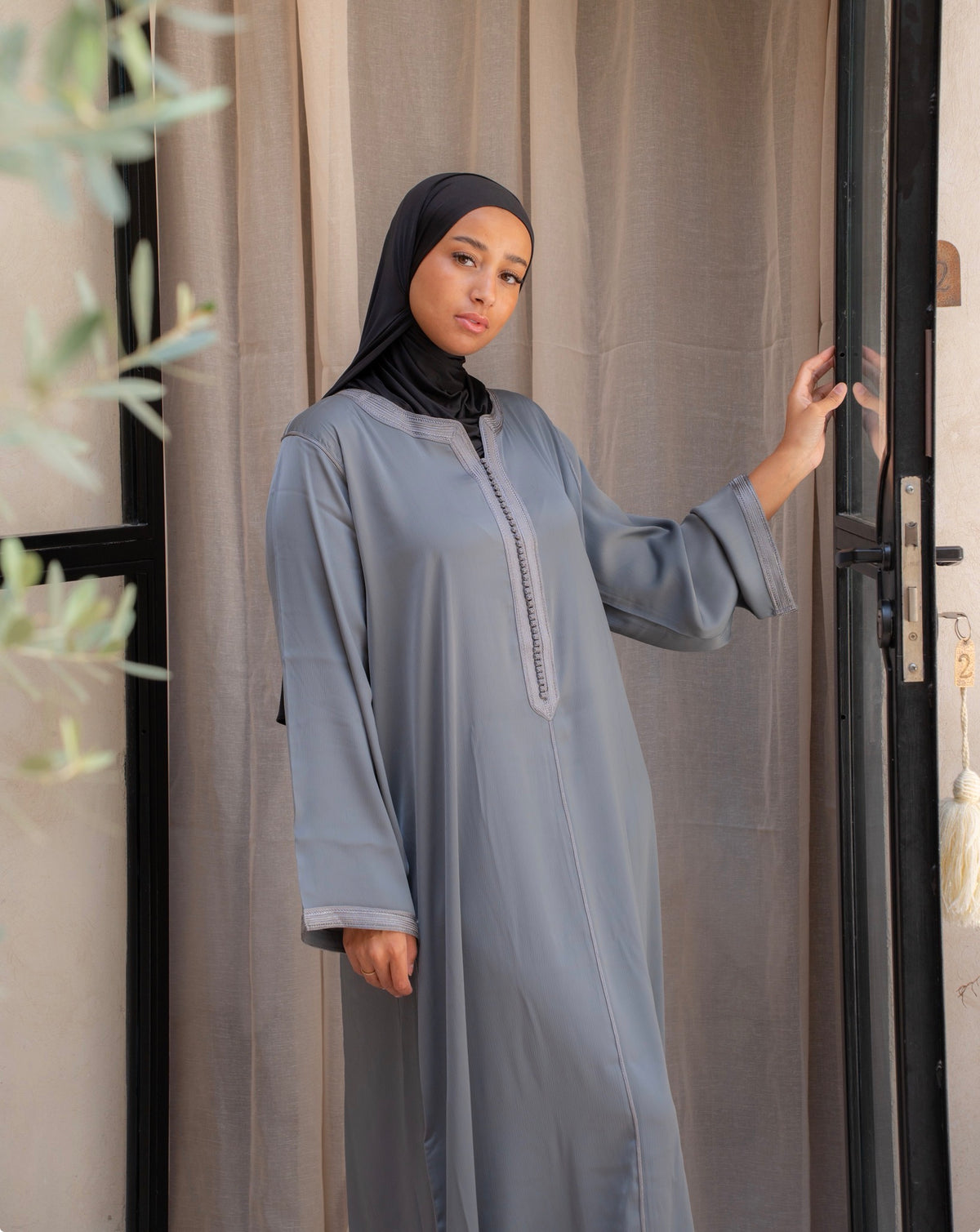 Amaya Abaya – Dusty Blue